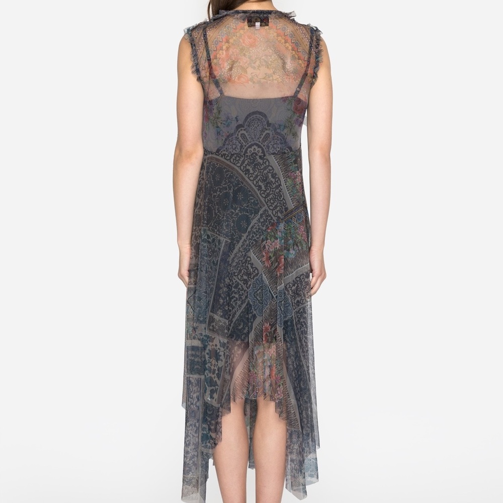Johnny Was Burnette Mesh Dress - Picture 6 of 6
